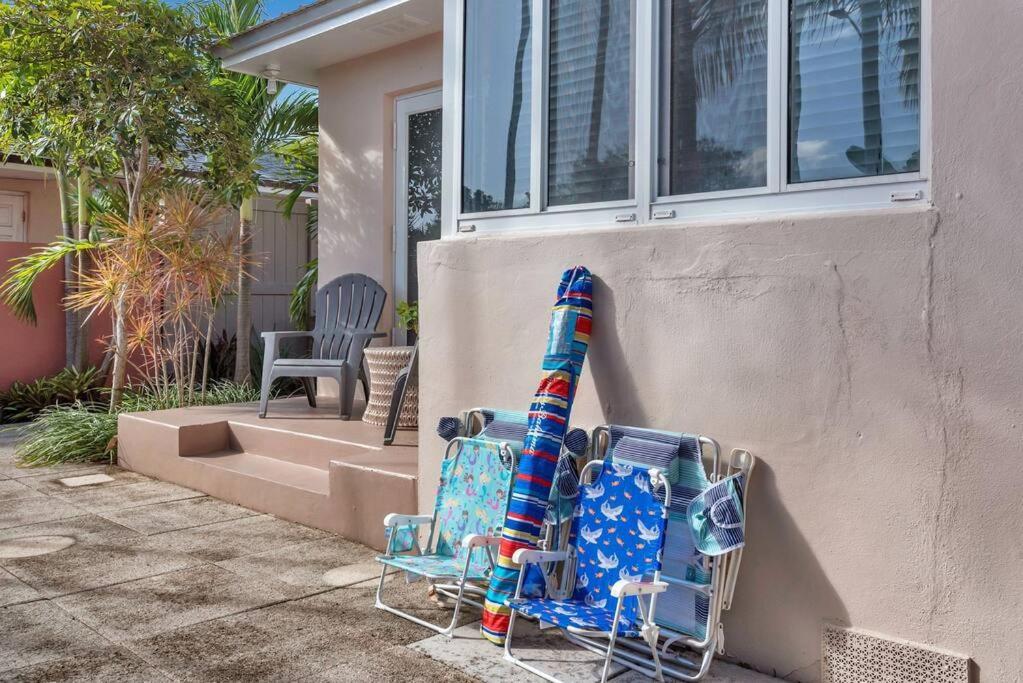 Art Deco Apt W Pool One Mile To Beach Pets Welcome Lake Worth Beach Exterior foto