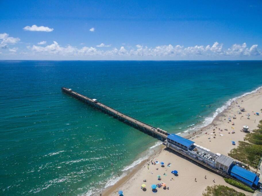 Art Deco Apt W Pool One Mile To Beach Pets Welcome Lake Worth Beach Exterior foto